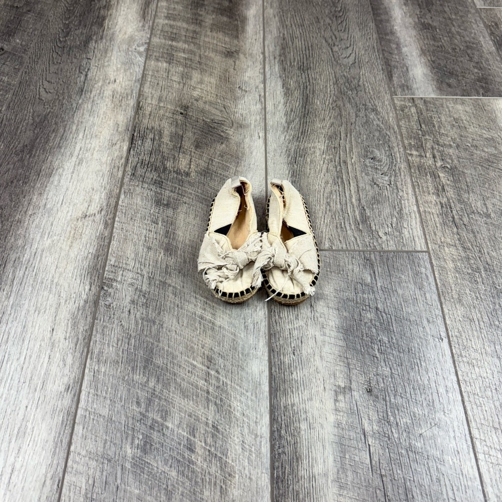 Zara Baby Cream Espadrille Flats‎